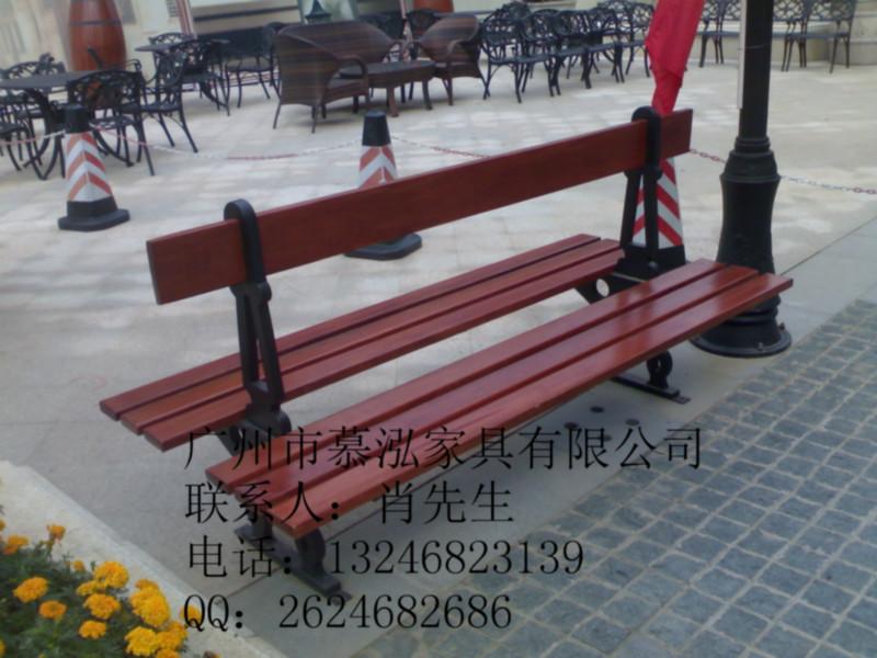 供应户外休闲公园椅-广东户外家具厂家-木制公园椅