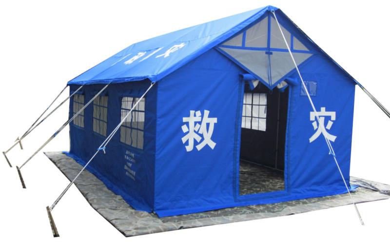 20平方米救灾单帐篷、救灾专用棉帐篷（民政部标准）图片