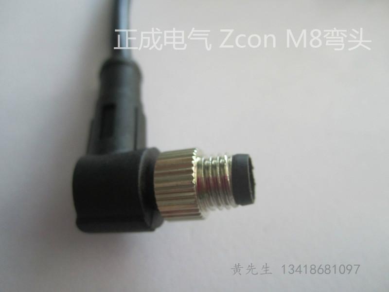 供应M8M12成型连接器广东深圳正成点  M系列连接器