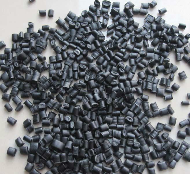 供应黑色pa6尼龙再生颗粒塑料颗粒