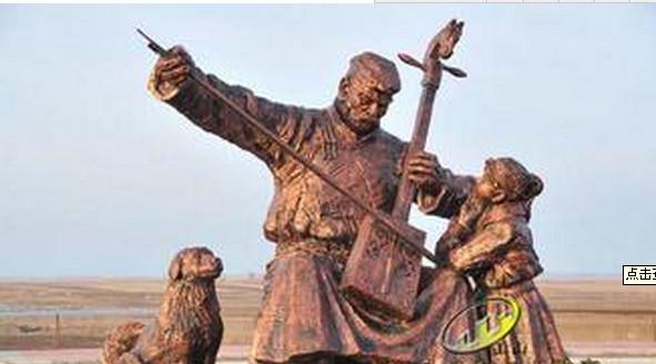 供应蒙古元素雕塑 蒙古人民生活场景还原制作雕塑厂家