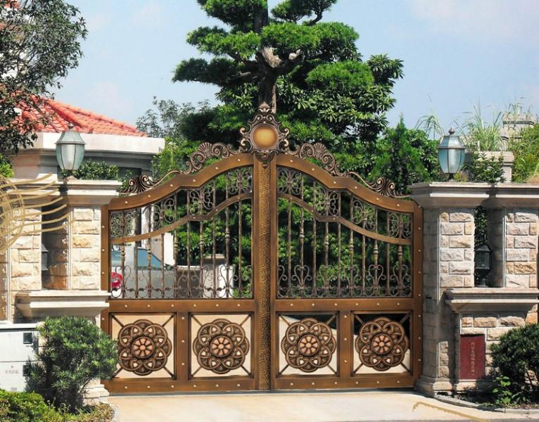 供应湖北围墙铜门，厂家直销，质量保证，上海双熙铜门窗有限公司