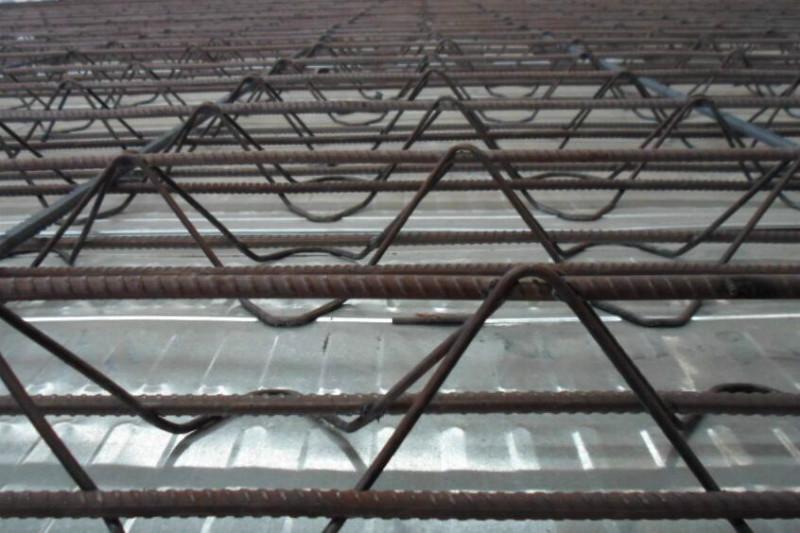 供应常熟铝镁锰屋面板钛锌板彩钢板钢筋桁架楼承板YX25-430