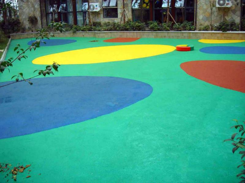 供应幼儿园EPDM地面彩色颗粒地面塑胶