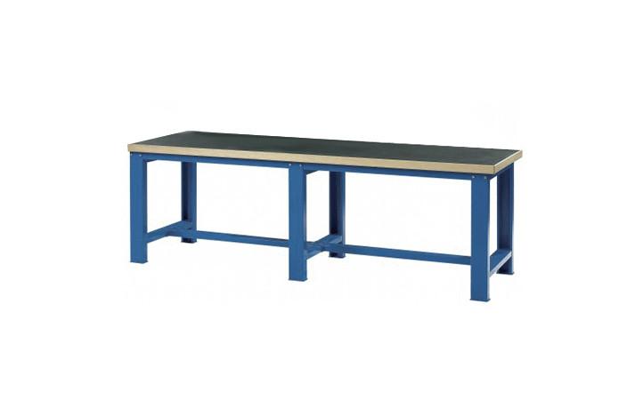 供应苏K+K加长型工作桌-最大承载1000kg（614953） 复合桌面，榉木包边