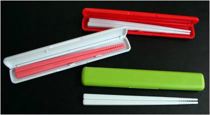 供应盒装筷子供应餐具套装 塑料叉勺筷子套装 便携环保勺叉筷
