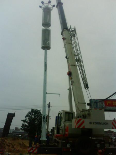 供应美化天线杆通讯杆通信杆集束杆升降式高杆灯型号RC326