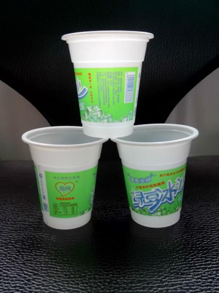 供应330毫升绿豆塑料杯，绿豆塑料杯厂家，绿豆塑料杯选购图片