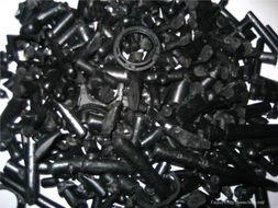 供应PA66黑色增强再生塑料粒子