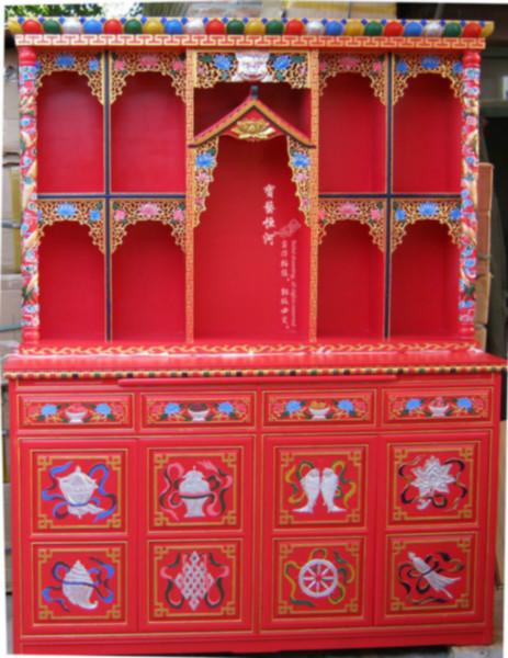 供应北京藏式佛龛厂家 佛龛定做 佛龛哪里有卖 神楼 佛堂