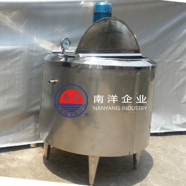 供应500L电加热冷热缸 立式不锈钢恒温桶 保温罐