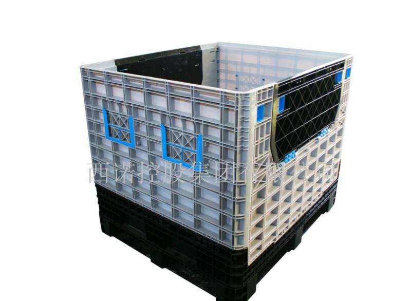 供应大型折叠卡板箱带托盘折叠箱1211DL