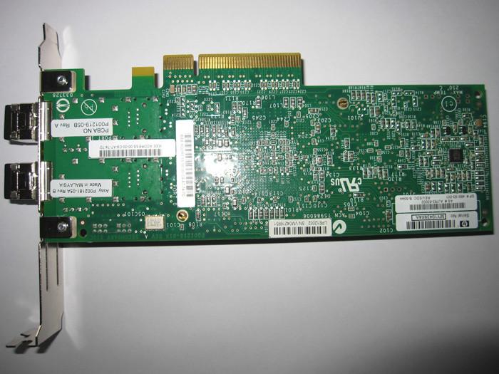 供应原装EMULEX光纤通道卡LPE12002 HBA卡 8G双通道 PCI-E图片