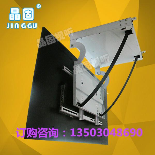 供应液晶电视机翻转器32-65寸电视吊顶可隐藏在天花内遥控电动升降机器图片