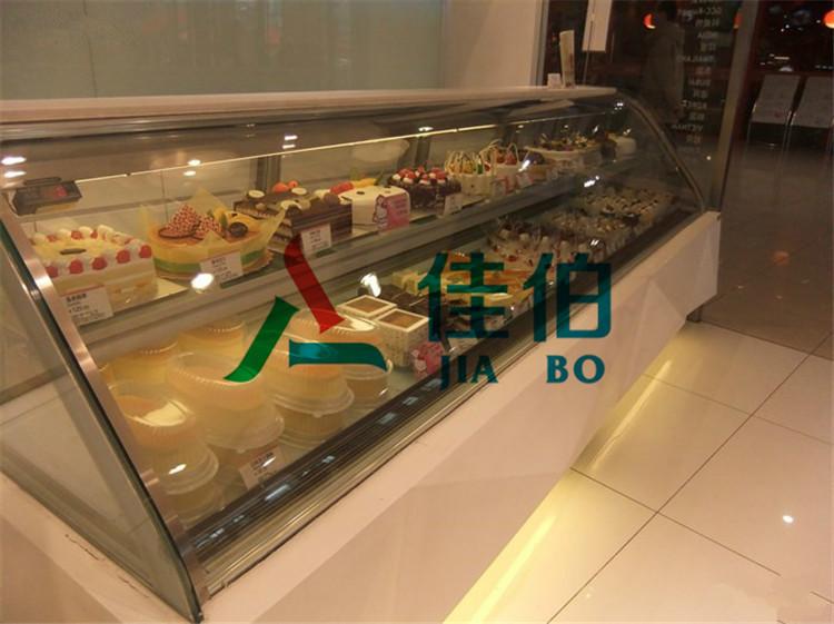 供应四川成都矮弧形蛋糕柜面包展示柜