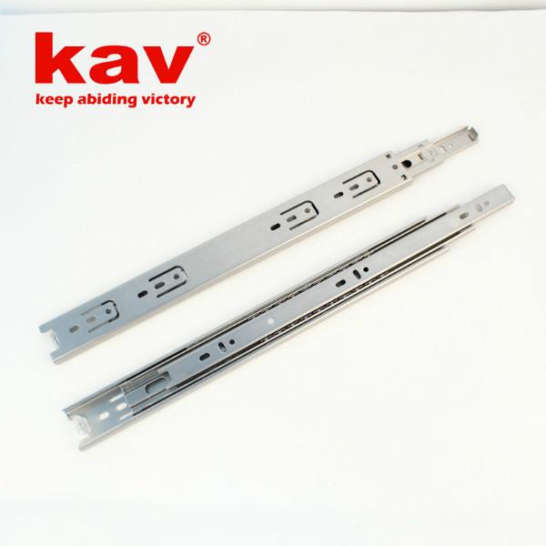 供应kav38宽不锈钢钢珠滑轨三节滑轨