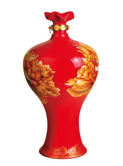 中国红陶瓷酒瓶厂价批发批发