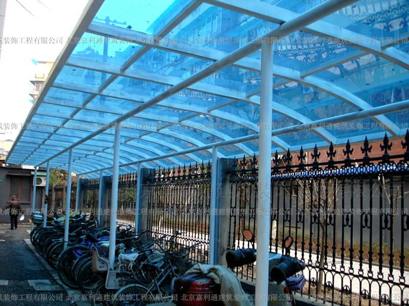 供应北京自行车阳光棚、自行车阳光棚图片