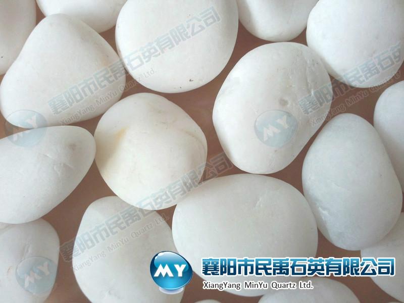 供应南京铺路鹅卵石3-5cm便宜鹅卵石价格，鹅卵石厂家图片
